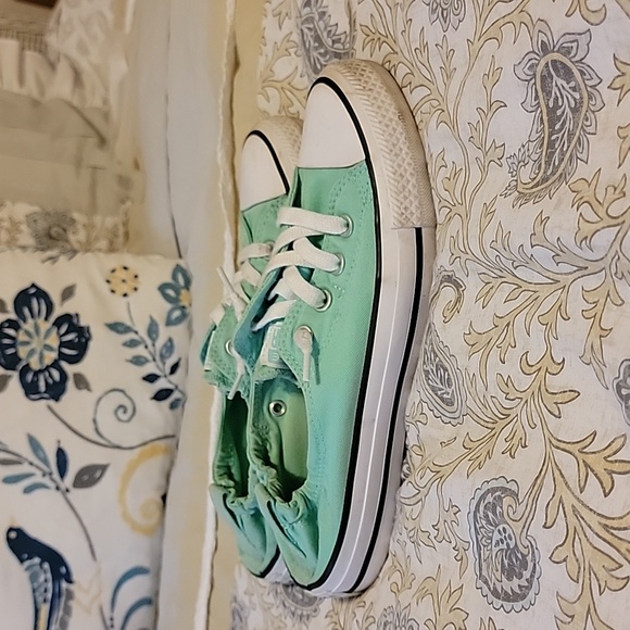 Converse Shoreline Mint green ,Sz 8 - Picture 2 of 6